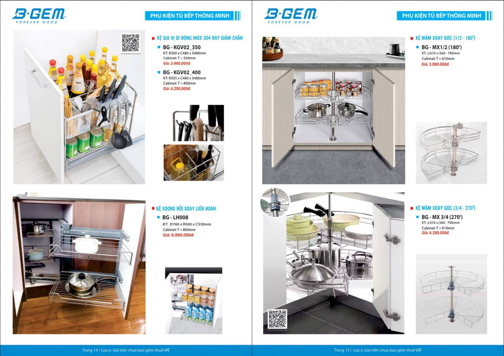 Thiết bị vệ sinh BGEM Catalogue và Bảng giá mới nhất  2024 /Page 8